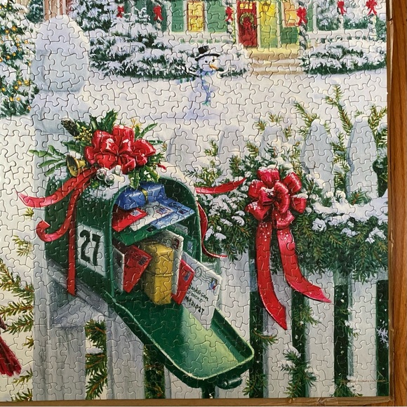 Springbok Holiday Mail Puzzle 1000 Piece Complete - Picture 6 of 12
